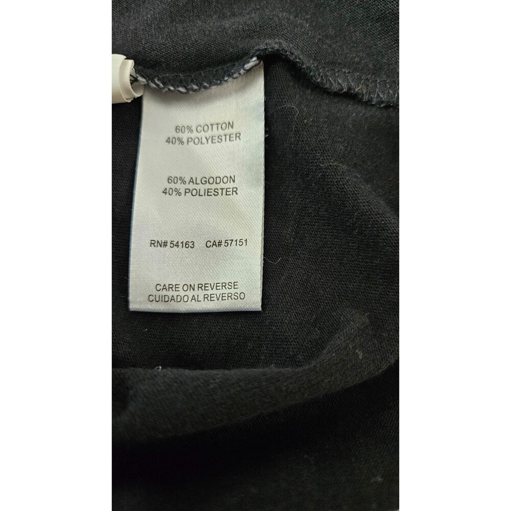 Starter Black Saints Short Sleeves Pullover V-Neck Women’s T-Shirt Size L - Picture 7 of 7